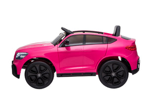 Elektroauto Kinder Mercedes GLC Coupé pink