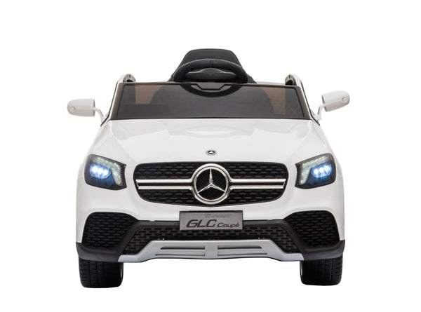Elektroauto Kinder Mercedes GLC Coupé weiss