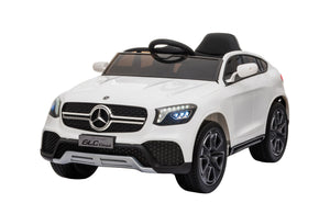 Elektroauto Kinder Mercedes GLC Coupé weiss