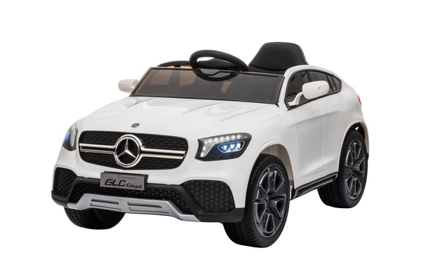 Elektroauto Kinder Mercedes GLC Coupé weiss