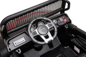 Elektroauto Kinder Mercedes Unimog camouflage