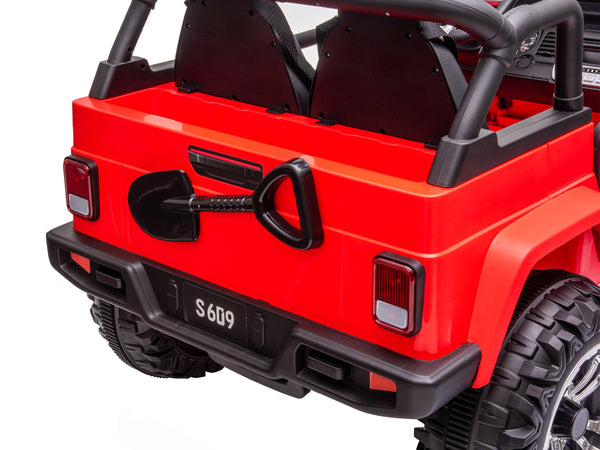 Elektroauto Kinder Off-Roader rot