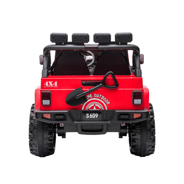 Elektroauto Kinder Off-Roader rot