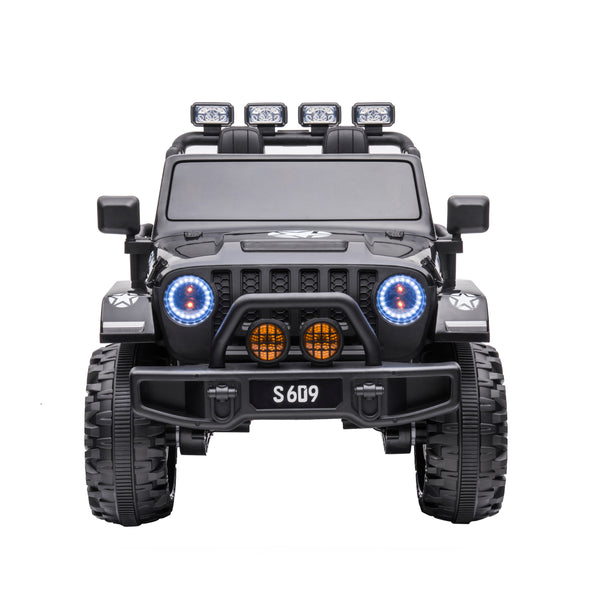 Elektroauto Kinder Off-Roader schwarz