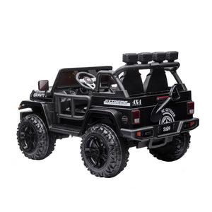 Elektroauto Kinder Off-Roader schwarz