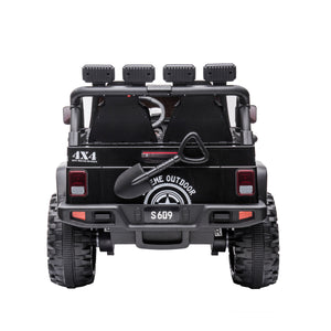 Elektroauto Kinder Off-Roader schwarz