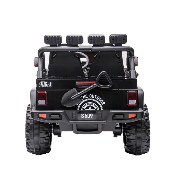 Elektroauto Kinder Off-Roader schwarz