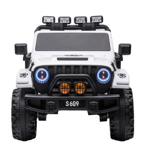 Elektroauto Kinder Off-Roader weiss