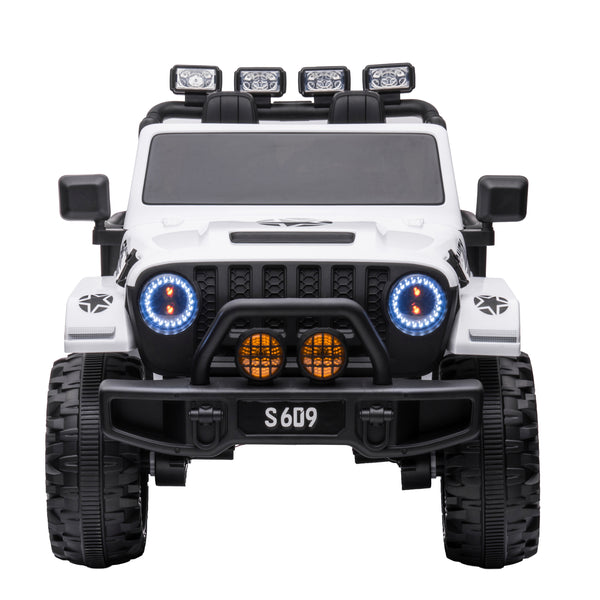 Elektroauto Kinder Off-Roader weiss