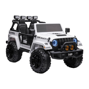 Elektroauto Kinder Off-Roader weiss