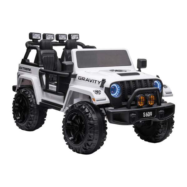 Elektroauto Kinder Off-Roader weiss
