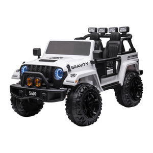 Elektroauto Kinder Off-Roader weiss