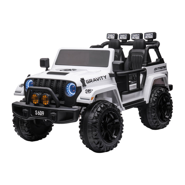 Elektroauto Kinder Off-Roader weiss