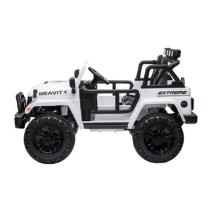 Elektroauto Kinder Off-Roader weiss
