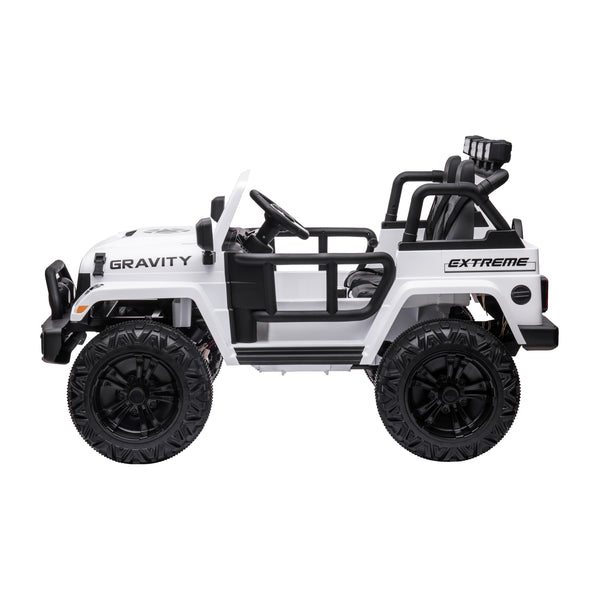 Elektroauto Kinder Off-Roader weiss