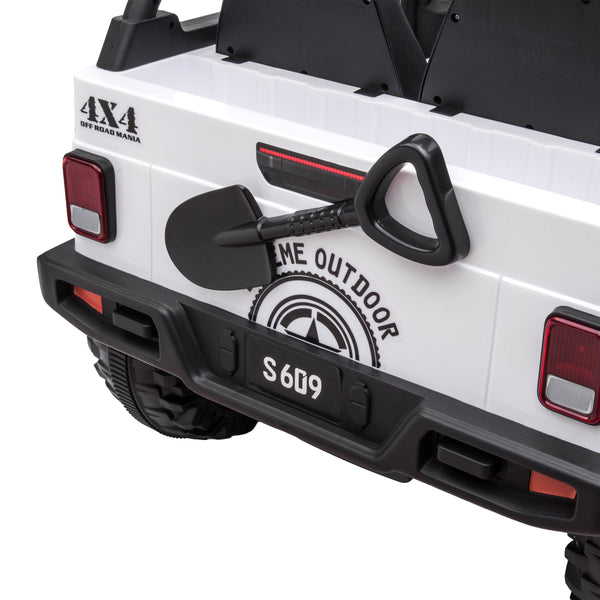 Elektroauto Kinder Off-Roader weiss