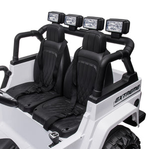 Elektroauto Kinder Off-Roader weiss