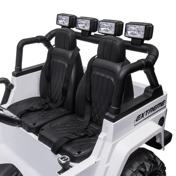 Elektroauto Kinder Off-Roader weiss