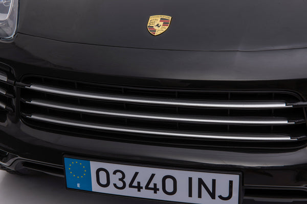 Kinder-Elektroauto Porsche Cayenne schwarz