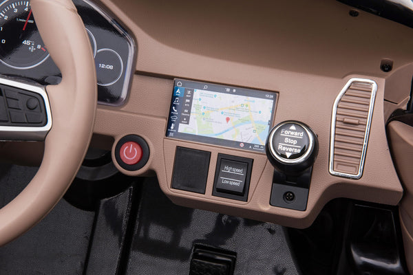 Kinder-Elektroauto Porsche Cayenne schwarz