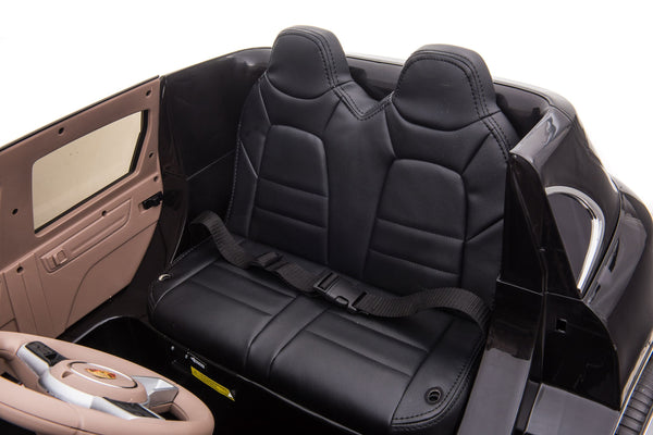 Kinder-Elektroauto Porsche Cayenne schwarz