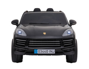 Kinder-Elektroauto Porsche Cayenne schwarz