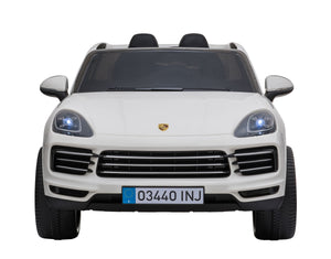 Kinder-Elektroauto Porsche Cayenne weiss