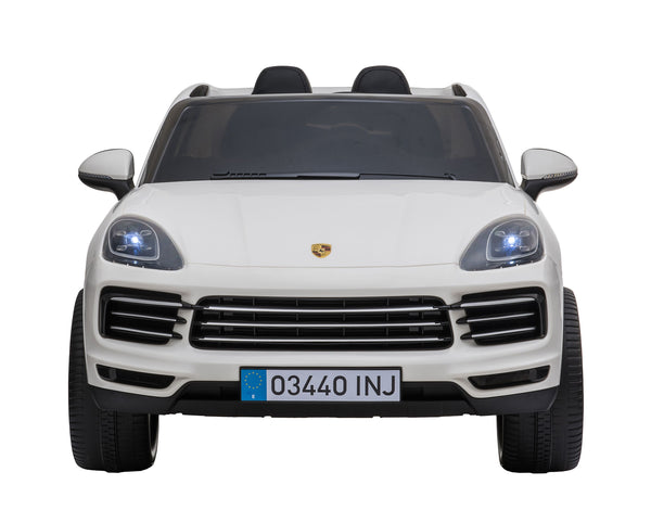 Kinder-Elektroauto Porsche Cayenne weiss