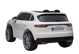 Kinder-Elektroauto Porsche Cayenne weiss