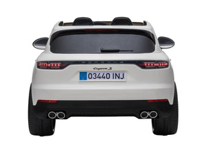 Kinder-Elektroauto Porsche Cayenne weiss