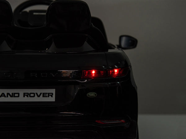 Elektroauto Kinder Range Rover Evoque schwarz