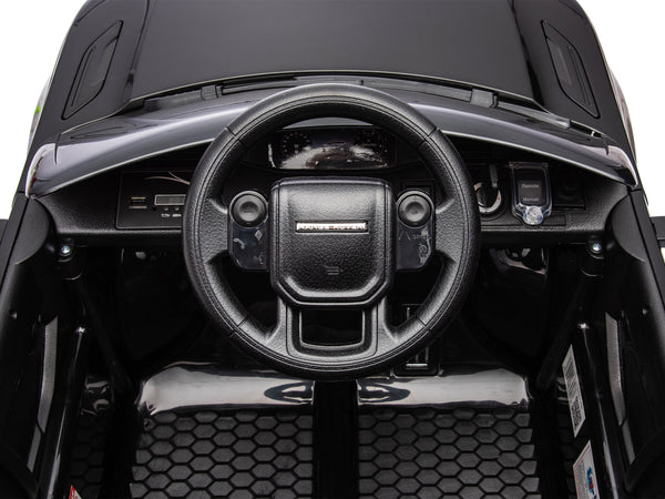 Elektroauto Kinder Range Rover Evoque schwarz