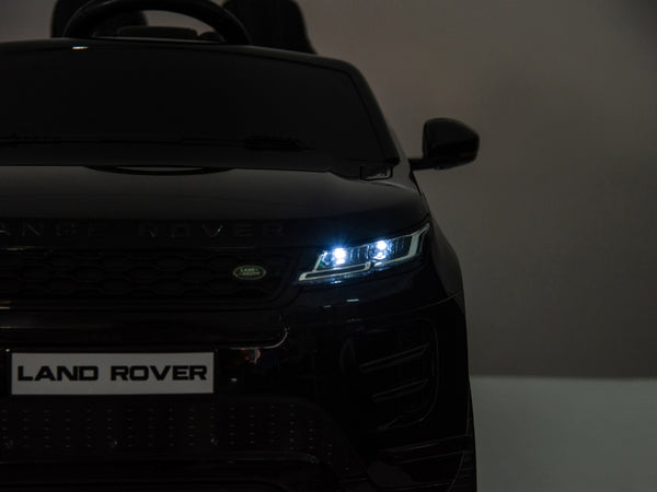 Elektroauto Kinder Range Rover Evoque schwarz