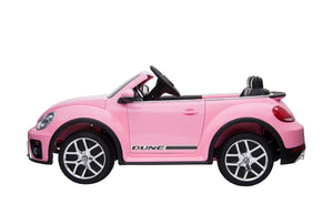 Elektroauto Kinder VW Käfer rosa