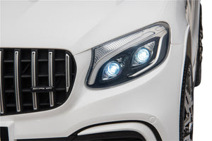 Elektroauto Kinder Mercedes G63S weiss