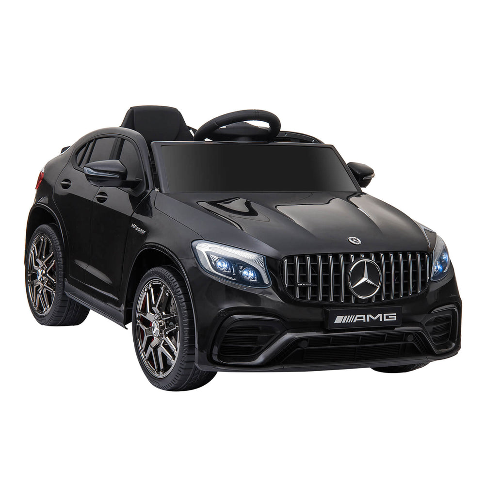 Voiture électrique pour enfants Mercedes-Benz noire 115 x 70 x 55 cm