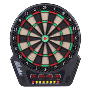 Electronic dartboard with 6 darts, 44x51.5x3.2cm