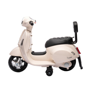 Elektroroller Kinder Vespa beige