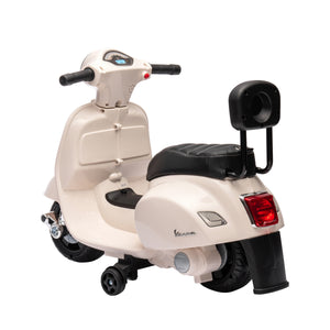 Elektroroller Kinder Vespa beige