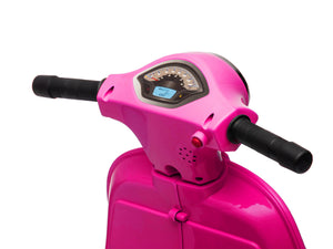 Elektroroller Kinder Vespa pink