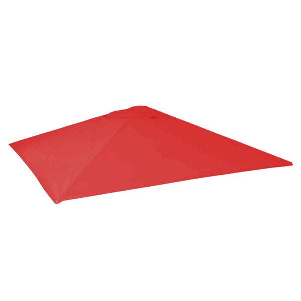 Ersatz-Bezug Sonnenschirm JAM-D20 Ersatzbezug 5x5m rot