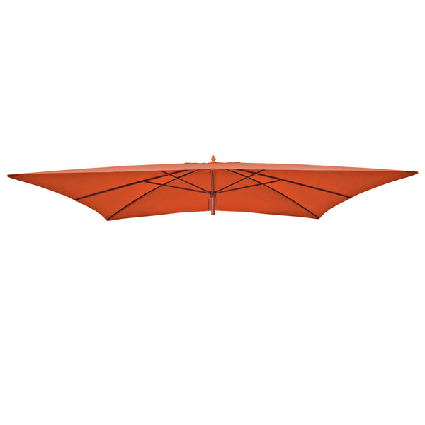 Ersatz-Bezug für Holz-Sonnenschirm Florida 2x3m terracotta