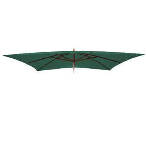 Ersatz-Bezug für Sonnenschirm Florida 3x4m Ersatzbezug grün