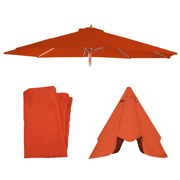 Ersatz-Bezug für Sonnenschirm Florida Ersatzbezug Ø3.5m terracotta