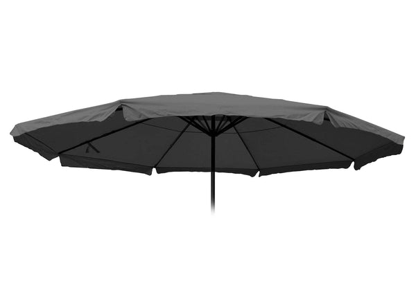 Ersatz-Bezug für Sonnenschirm Meran Pro mit Volant Ø5m anthrazit