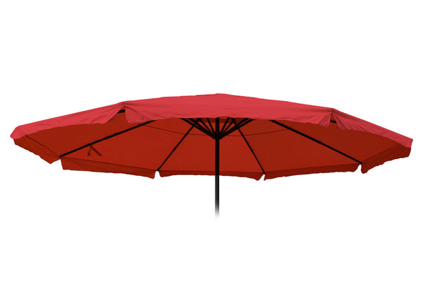 Ersatz-Bezug für Sonnenschirm Meran Pro mit Volant Ø5m bordeaux