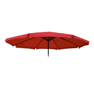 Ersatz-Bezug für Sonnenschirm Meran Pro mit Volant Ø5m bordeaux