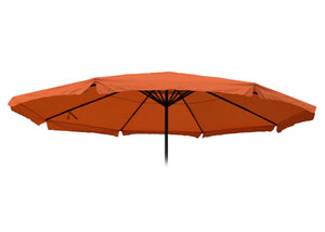 Ersatz-Bezug für Sonnenschirm Meran Pro mit Volant Ø5m terracotta
