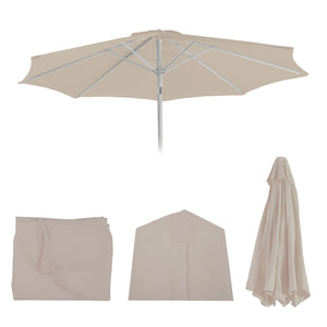 Ersatz-Bezug für Sonnenschirm N19 Ø3m Stoff/Textil 5kg creme