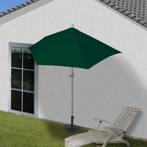 Ersatz-Bezug für Sonnenschirm halbrund Parla 270cm grün
